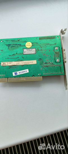 Видео карта ретро PCI S3 Trio64V+ S3 64V+ б/у