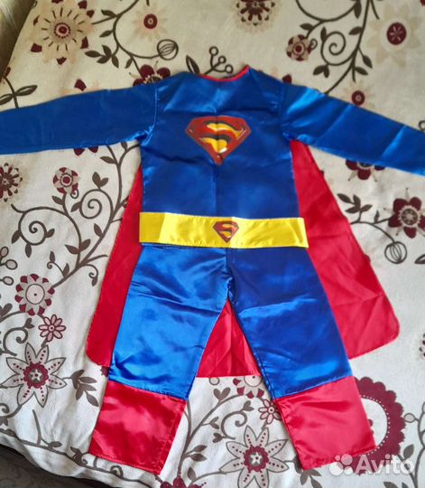Батик карнавальные костюм. Супермен