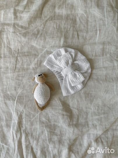 Шапка летняя для девочки
