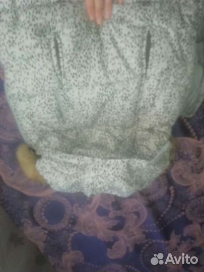 Зимний конверт в коляску