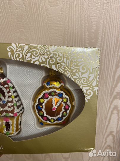 Новый набор елочных игрушек Елочка