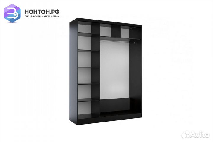 Шкаф-купе Байкал-2 стл.268.12 дуб феррара / белый