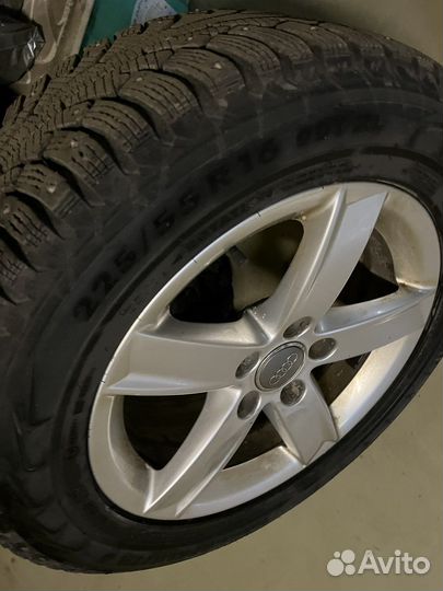 Оригинальные колеса Audi R16 c финской резиной