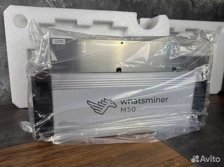 Майнeр asic whatsminer м5O 122TH Невскрытые