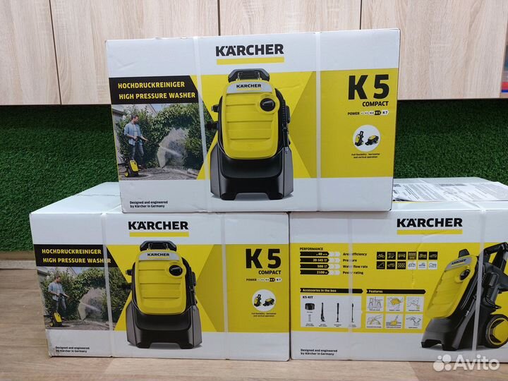 Мойка высокого давления Karcher K 5 compact