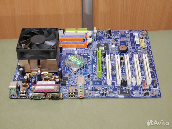 Компьютер старый платы кабели