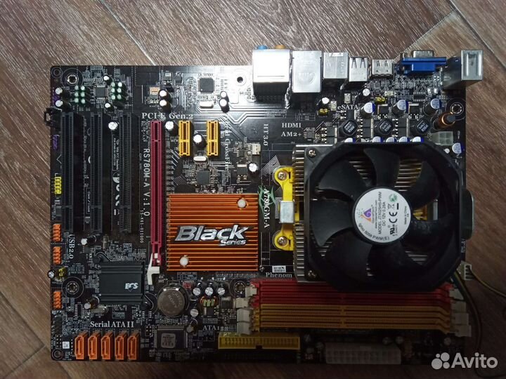 Материнская плата с процессором amd