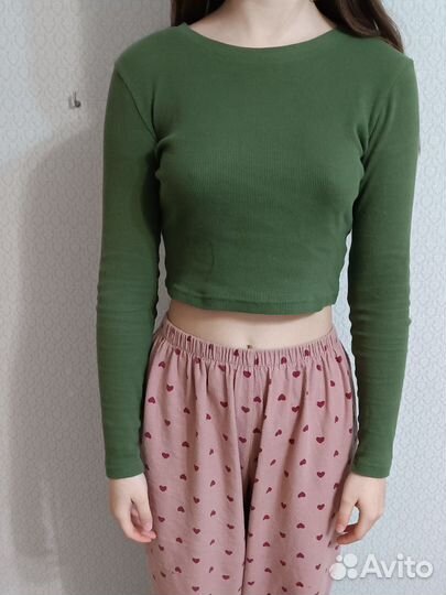 Топ с длинным рукавом