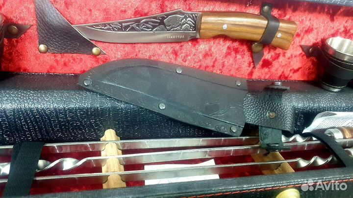 Подарочный набор для мужчины с шампурами