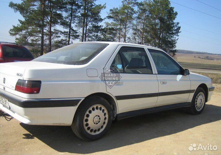 Накладки на пороги Sport Peugeot 605