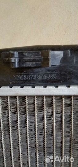 Радиатор охлаждения на hyundai