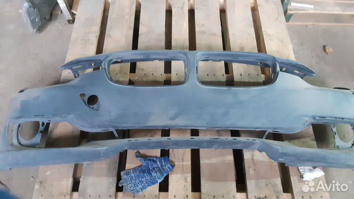 Бампер передний BMW 3 F30 2012-2015 под омыв