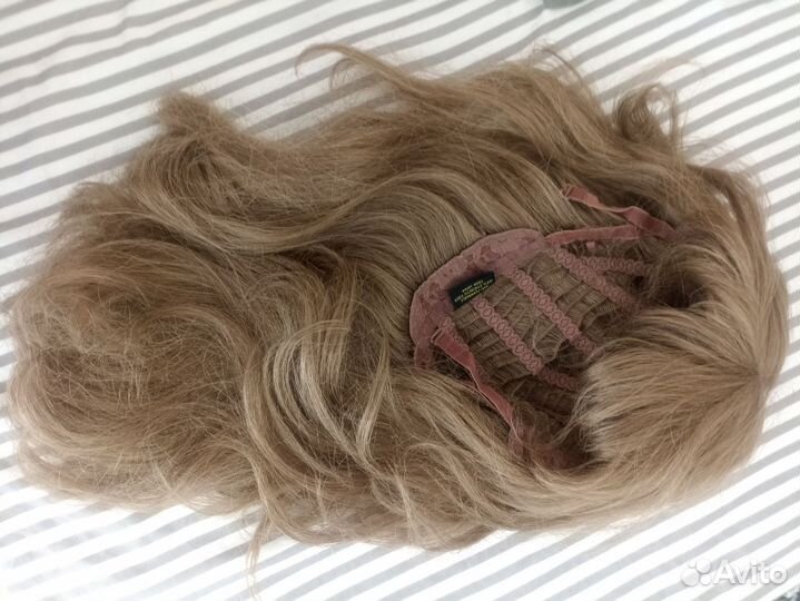 Парик Русый Каскад с челкой