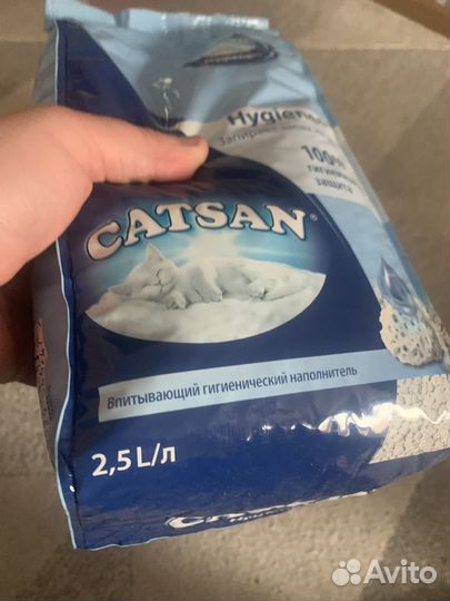 Кошачий наполнитель Catsan