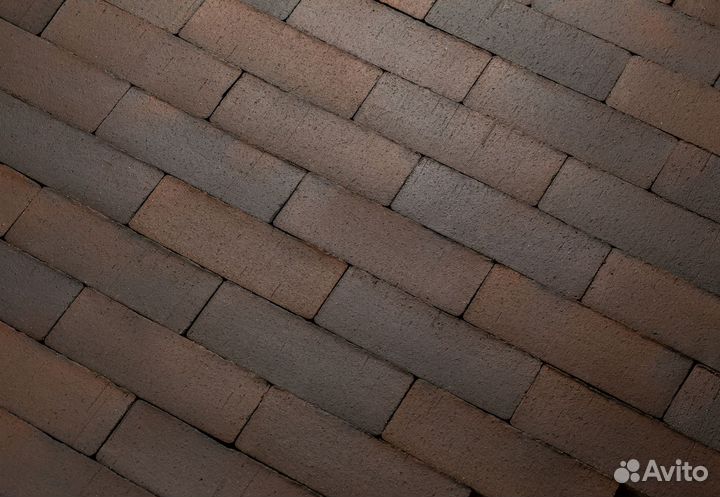 Кирпич Волгабрик 0.7нф Тротуарный Клинкер