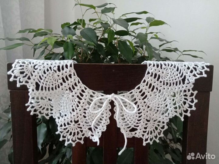 Воротник ажурный