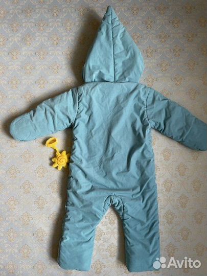 Комбинезон Утепленный Babybloom Голубой