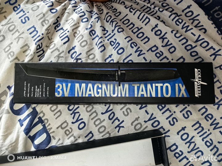 Нож cold steel magnum tanto 9
