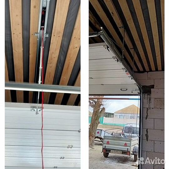 Гаражные ворота Алютех в с. Шарахалсун