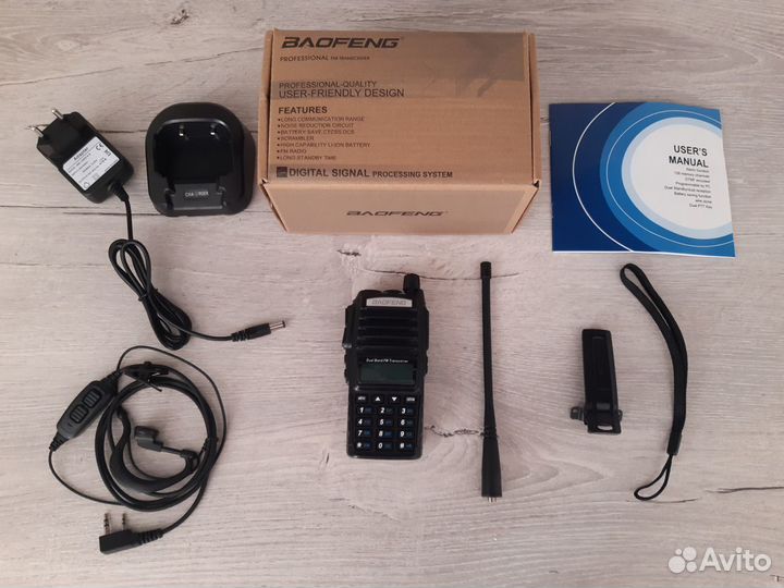 Рация Baofeng UV-82 / UV-5R (5 ватт)