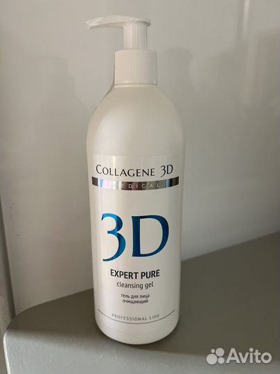 Гель для умывания Collagen 3D новый 500 мл