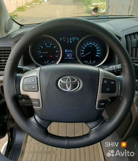 Оплетка на руль из кожи