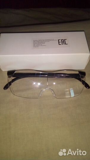 Очки лупа deko