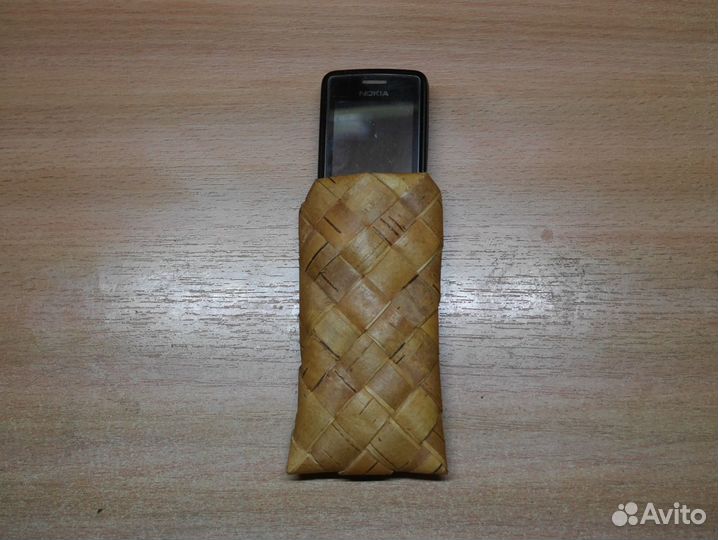 Чехол плетёный из бересты