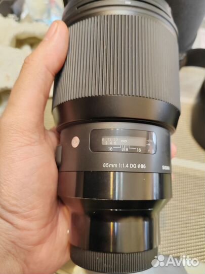 Sigma 85mm 1.4 dg Sony e