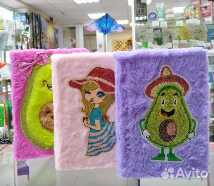 Блокнот меховой