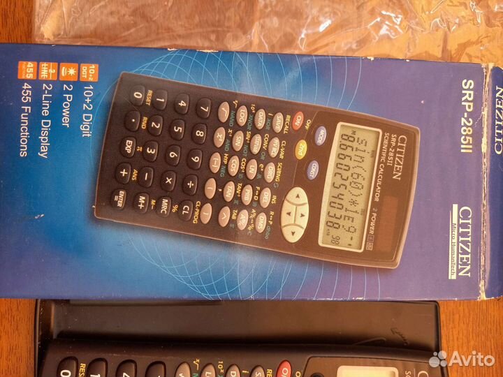 Калькулятор sitizen SRP-285II Новый