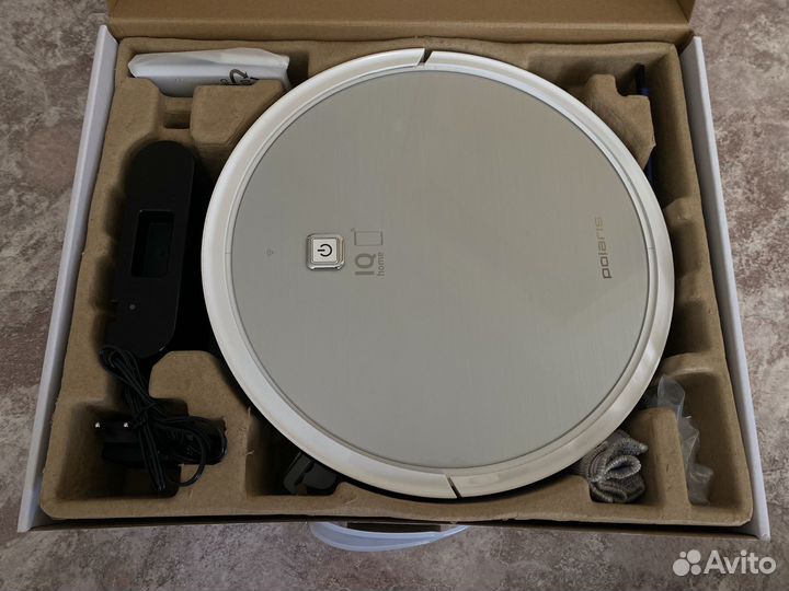 Робот-пылесос polaris pvcr 4105 серебристый