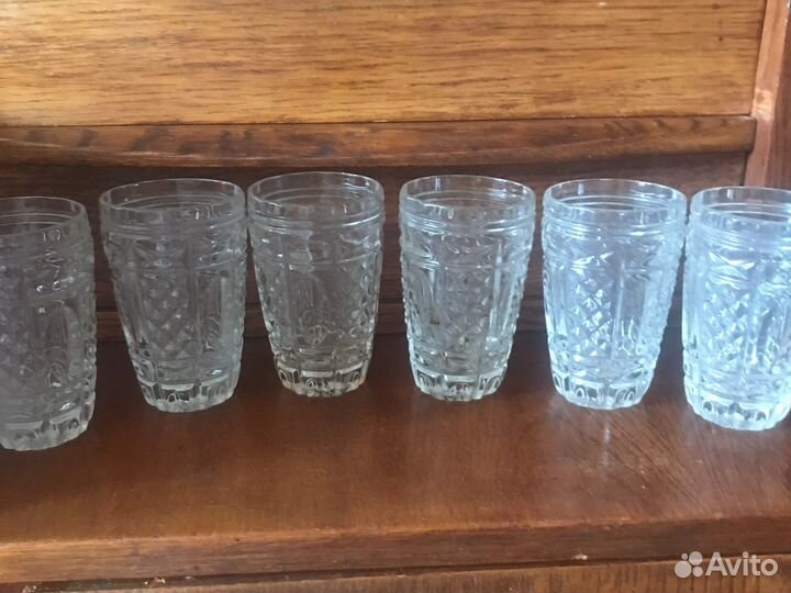 Хрустальные стаканы СССР