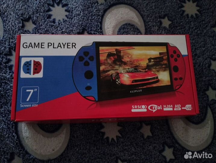Игровая консоль Х12 Plus, 7 дюймовый экран