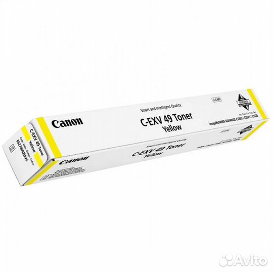 Тонер Canon Toner C-EXV 49 Yellow 107751