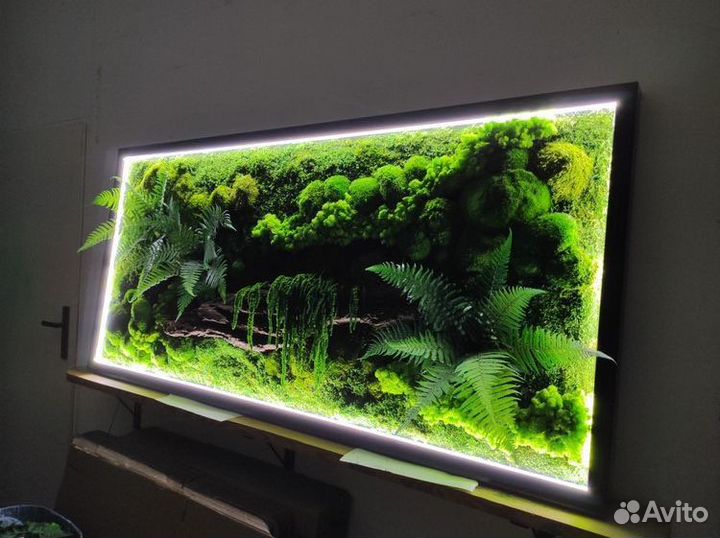 Панно из стабилизированного мха Уфа