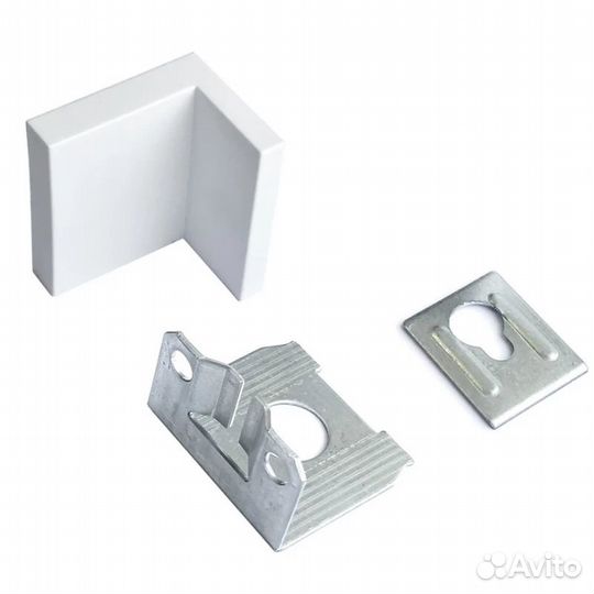 Навес регулируемый FIT IKEA белый с заглушкой