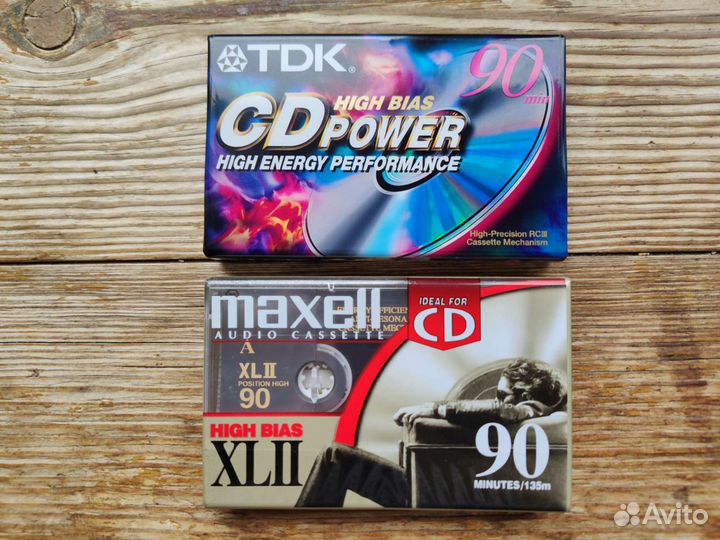 Аудиокассеты maxell, TDK - Position Chrome