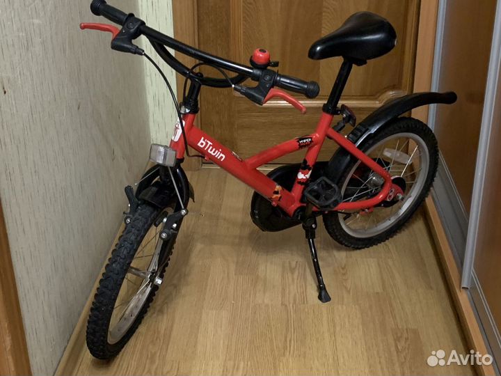 Детский велосипед btwin 16
