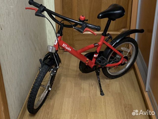 Детский велосипед btwin 16