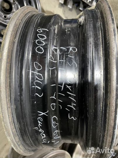 R-15., 5 на 114,3 штампы Kia original комплект