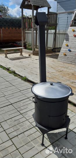Казан чугунный
