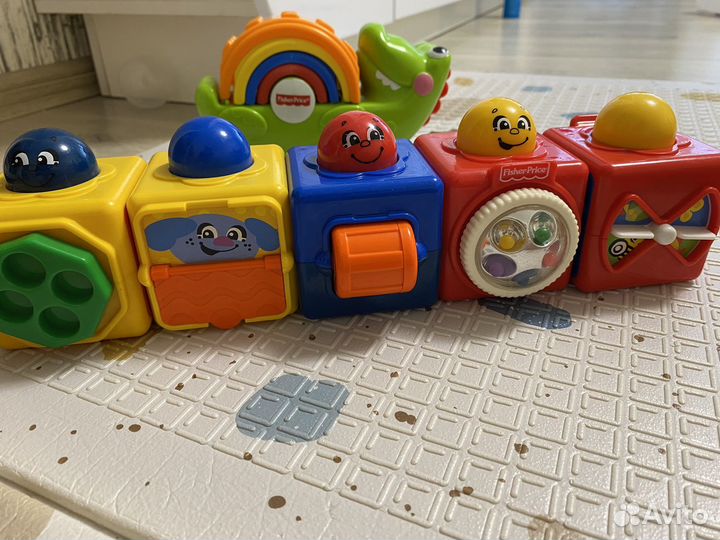 Fisher price игрушки для малышей 0-3