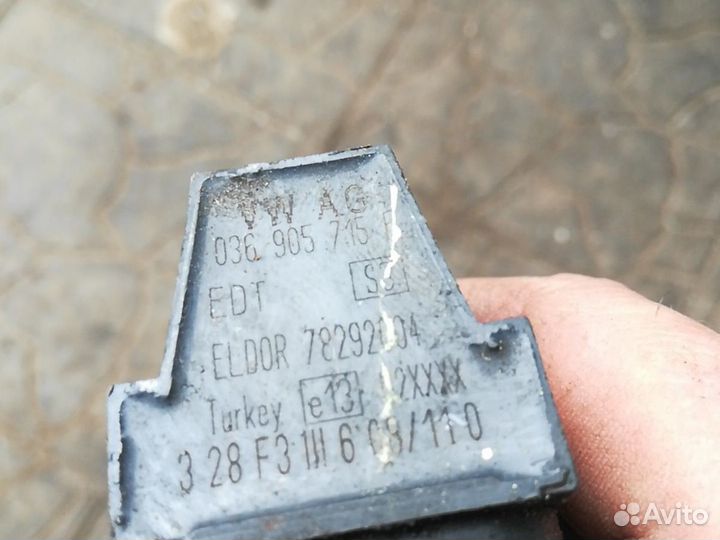 Фольксваген гольф 5 катушка зажигания