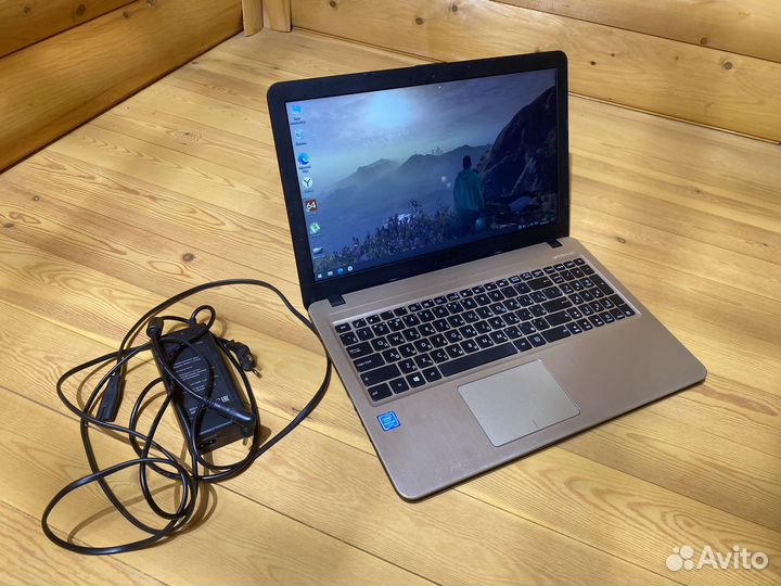 Мощный ноутбук asus/4ядра/ssd/480gb