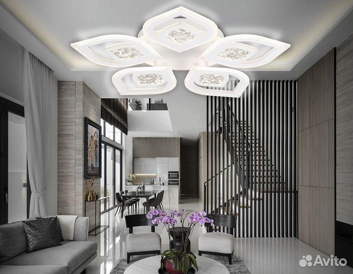 Потолочная светодиодная люстра Ambrella light Acr