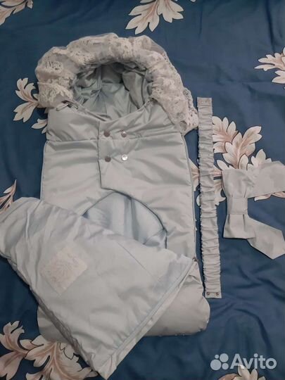 Конверт на выписку зимний