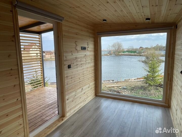 Каркасный модульный дом