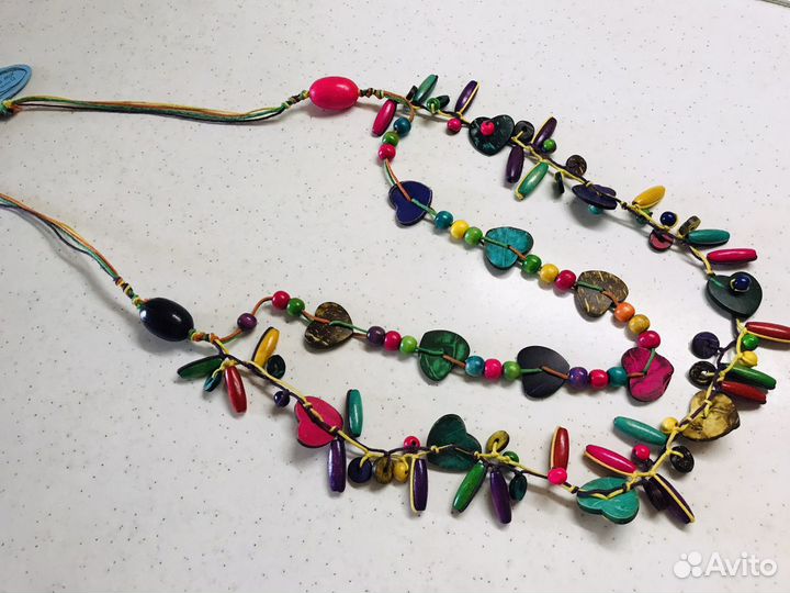 Бусы с Доминиканы