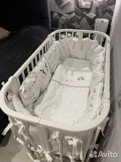 Кроватка детская Nuvolla 65 см